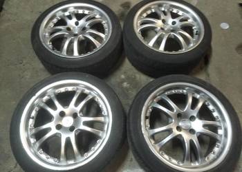 Koła Aluminiowe 4x98 4x100 r17 z oponami 205/45r17