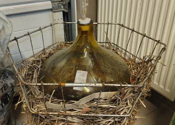 Gąsior baniak na wino  35 litrów z koszem