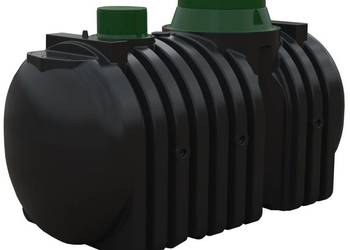 ZBIORNIK NA WODĘ DESZCZOWĄ 3000L dropWater 3.0 DWUKOMOROWY MOJA WODA