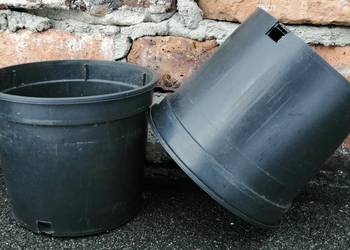 Doniczki produkcyjne czarne 2L, 16cm, TWARDE 2 L 2LWPB