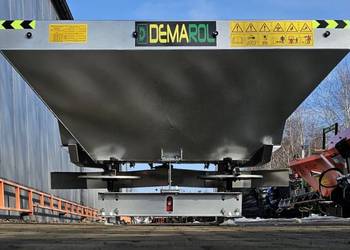 Rozsiewacz Dwutalerzowy OCYNK + Hydraulika – Polska jakość od DEMAROL