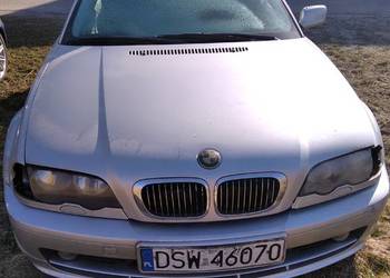 bmw e46 coupe titansilber zderzak przod