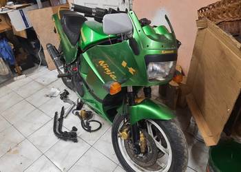 Kawasaki GPZ 600 części czasza siedzenie owiewki lampa amor
