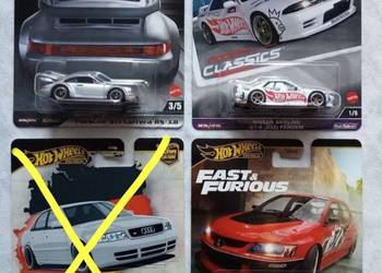 Hot Wheels Premium Porsche Nissan Skyline GT-R Mitsubishi + inne HW