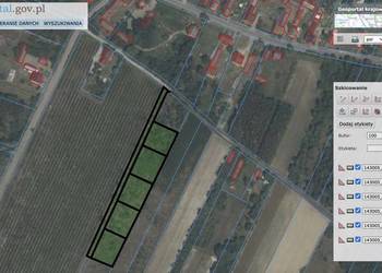 Sprzedam działkę budowlaną z warunkami zabudowy pow. ok. 1200 m2