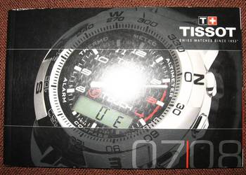 TISSOT 2007 watches catalog - katalog zegarków