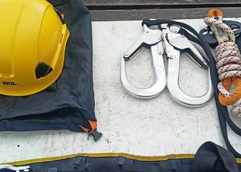 Szelki bezpieczeństwa singing rock duży zestaw