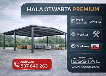 OTWARTA Konstrukcja Stalowa |Zadaszenie|Hala  – ESSTAL-