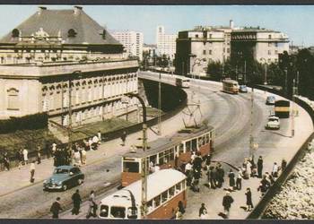 POLSKA - WARSZAWA TRASA W-Z - 1955 - PANORAMICZNA