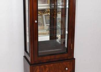 Witryna Art Deco - Gablotka Serwantka - Salon Gabinet - Gablota 2 Szuflady