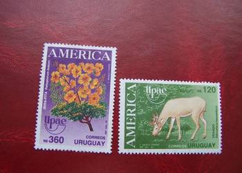 Urugwaj 1990 MNH Mi. 1878/79 Fauna i Flora  a