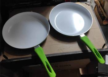 2x patelnia ceramiczna 26x4cm zielone