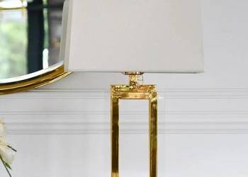 Lampa stołowa glamour, luksusowa, nowoczesna, art deco, nowojorska