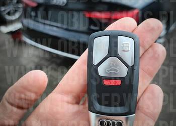 Dorobienie kluczyka Audi A4 A5 B9 Poznań dojazd 732-444-043 mobilny serwis