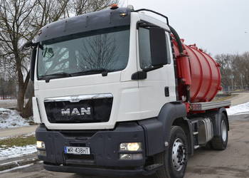 MAN TGS 18.440 ASENIZACYJNY SZAMBIARKA NOWA BECZKA 12.5 m³ POMPA JUROP KLIM