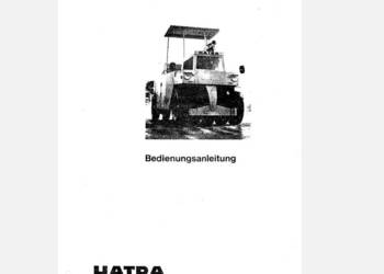 HATRA GW 22 HATRA TW61 TW81 walec instrukcja obsługi
