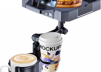 UCHWYT NA NAPOJE KUBKI TELEFON DO AUTA 4 w 1