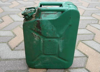 Kanister 5l. TGL niemiecki stary Trabant Wartburg Garbus