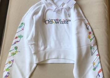 Bluza Off-White biała z kwiatami