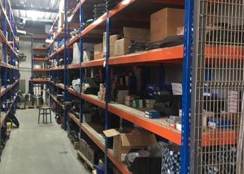 Regały polkowe magazynowe metalowe regał do magazynu garażu