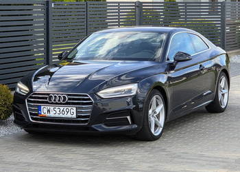 Audi A5 Coupe 2.0TDi 190KM Virtual cockpit Manual Skóra pikowana Google Map
