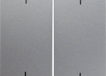 Berker S.1/B.7 klawisz dwukrotny 2 strz. aluminium 16441404