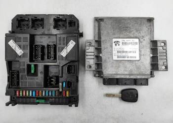 Sterownik Silnika Peugeot 307 2.0 16v 9646345080 9642427080 ZESTAW