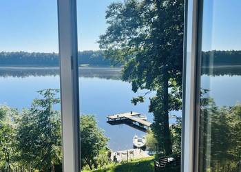 Dom nad jeziorem MAZURY blisko Warszawy - wyjątkowe miejsce, dookoła lasy.