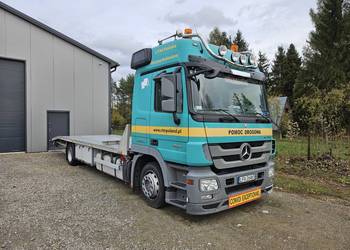 Mercedes Actros 1836 laweta do maszyn 630 000 km pomoc drogowa autolaweta