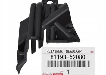 TOYOTA Yaris Mocowanie uchwyt prawej lampy 81193-52080 OE