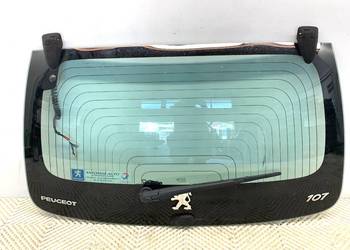 KLAPA TYŁ PEUGEOT 107 Hatchback 05-14 TYLNA, BAGAŻNIKA