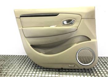 BOCZEK DRZWI LEWY PRZÓD RENAULT GRAND SCENIC III Minivan TAPICERKA