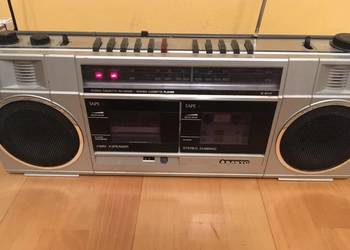 Radio magnetofon dublecasete SANYO