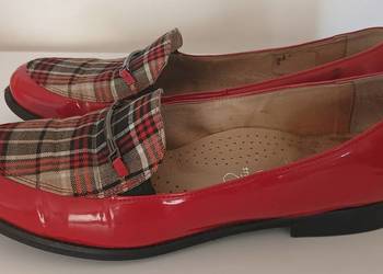 Skórzane buty damskie rozmiar 40 Konhpol (produkt polski)
