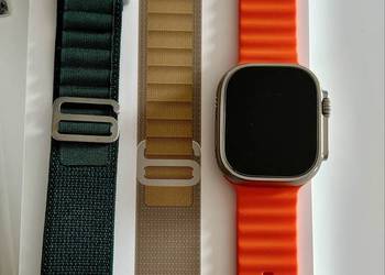 Apple Watch Ultra 2 Titanium/Tan Alpine Loop M LTE+2 paski+szkło, x-k