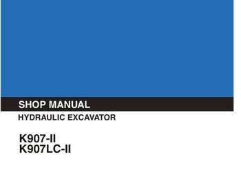 Kobelco K904-2 K905-2 907-2 K907LC-2 instrukcja naprawy PL