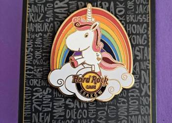 Hard Rock Cafe Pin Kraków UNICORN jednorożec - LIMITOWANA EDYCJA 2018