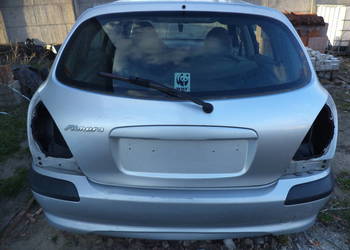 NISSAN ALMERA 2000 KLAPA TYL ZDERZAK