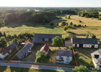 Wyjątkowe siedlisko / gospodarstwo – liczne zabudowania z dostępem do rzeki