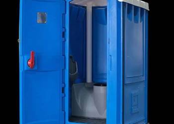 Toaleta przenośna WC mobilna Toi Toi Toj, wychodek z pisuarem sławojka