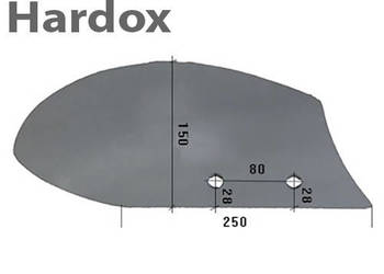 Odkładnia przedpłużka HARDOX 066880/P do pługa KVERNELAND