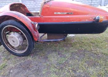 Velorex 562 wózek boczny Jawa 350 634 , 638 , 634, 640.  Honda Yamaha