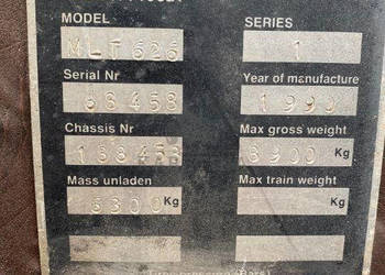 Manitou MLT 626 - Most Przedni Tylny Zwolnica Zwrotnica Atak Ramię Felgi […