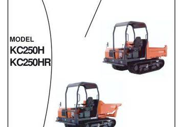 Kubota KC250H KC250HR instrukcja obsługi DTR PL Kubota KC250H KC250HR instrukcja obsługi DTR PL