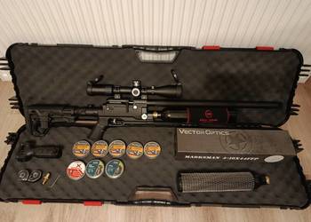 Wiatrówka KRAL PUNCHER JUMBO DAZZLE PCP BLACK 6,35 mm ekp