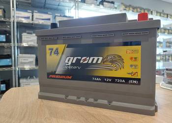 728x590x542 Akumulator GROM Premium 74Ah 720A EN DTR Prawy P