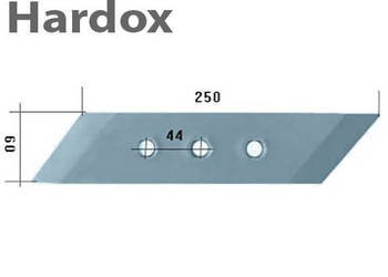 Dłuto 100hektarów HARDOX MP350/P części do pługa RABEWERK