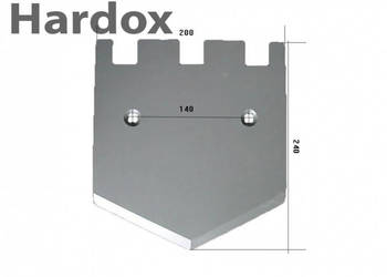 Lemiesz C HARDOX części do kombajnu ziemniaczanego REEKE