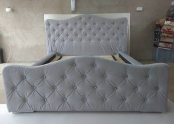 ŁÓŻKO sypialniane pikowane, a'la chesterfield