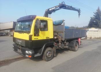 Man 12.180 wywrotka z hds HIAB 060
